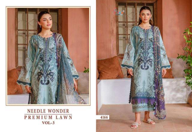 Shree fabs needle wonder vol- 3 salwar kameez wholesale shops in Pune